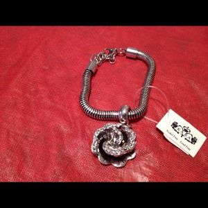 Flower Rhinestone Bracelet