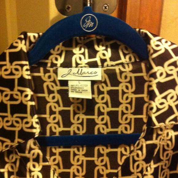 🚩🚩Sold!🚩🚩J Marco silk blouse - Picture 2 of 4