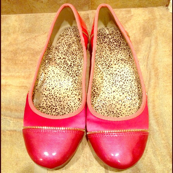 Style &Co  Coral -pink ballerinas - Picture 1 of 1