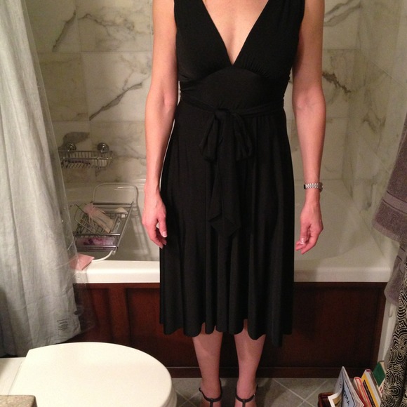 PRICE DROPPED from $25: black evening dress