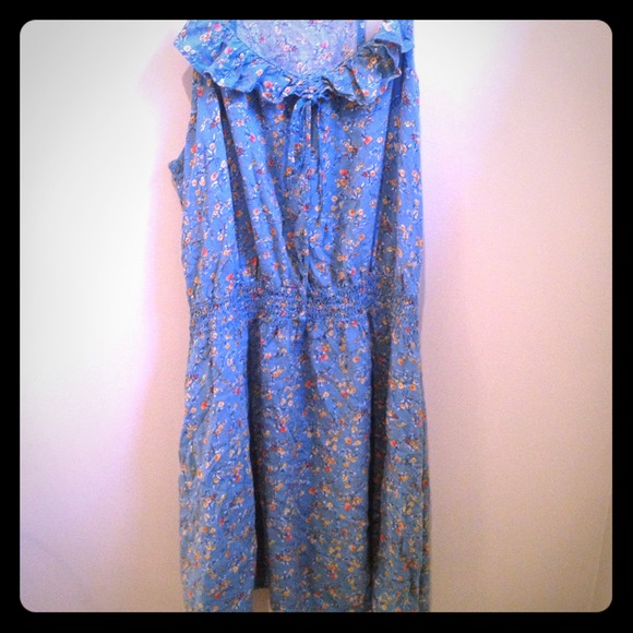 Lightweight flower summer dress