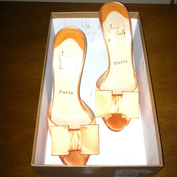 Christian Louboutin Satin Sandal - for @linz82
