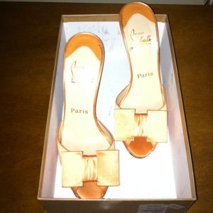 Christian Louboutin Satin Sandal - for @linz82