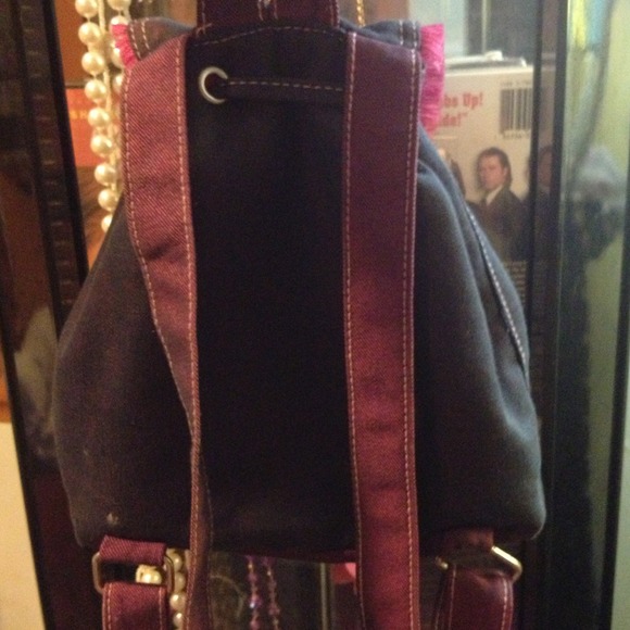 purple/pink mini backpack - Picture 4 of 4