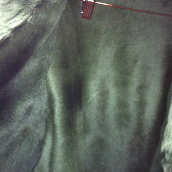 Italian full length shearling coat - Picture 2 of 2
