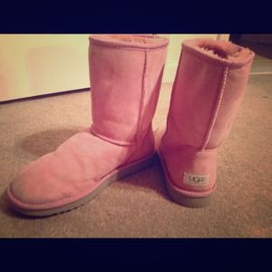 Pink Ugg Boots Size 9