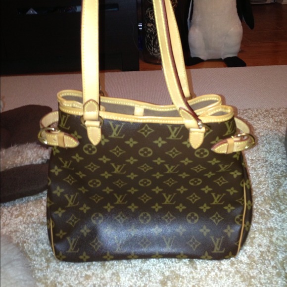 SOLD!! LV Monogram Canvas Batignolles Vertical bag