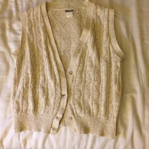 Vintage cotton vest