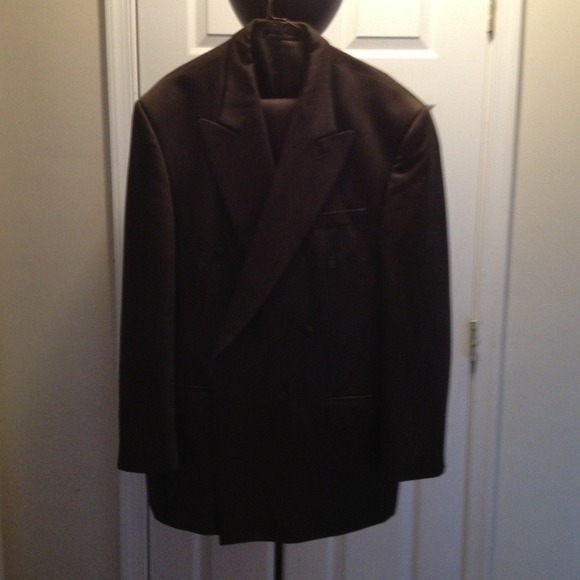 Green strip man suit