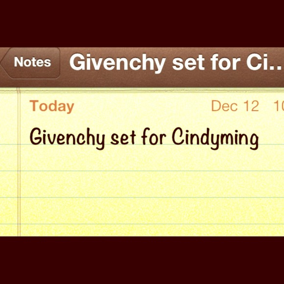 Sold @cindyming