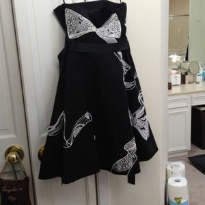 Holiday bow dress!