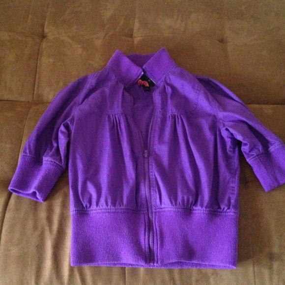 Short Purple Jacket