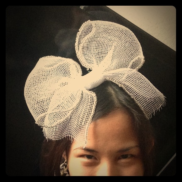 Accessories - ⚡Reduced⚡New White Bow Headband