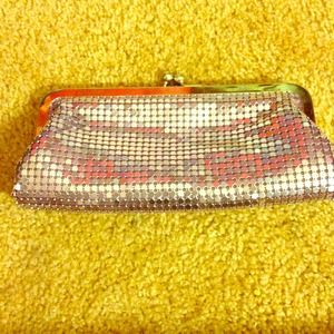 Lavender shimmer clutch