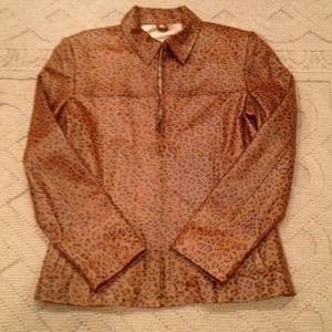 Jackets & Blazers - Leather leopard print jacket. Deal of the century! Jackets & Blazers - Leather leopard print jacket. Deal of the century!