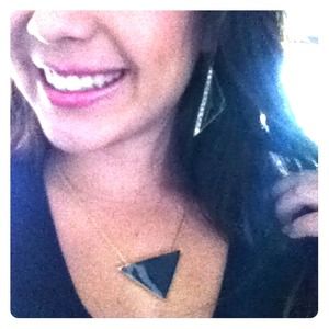 Triangle necklace