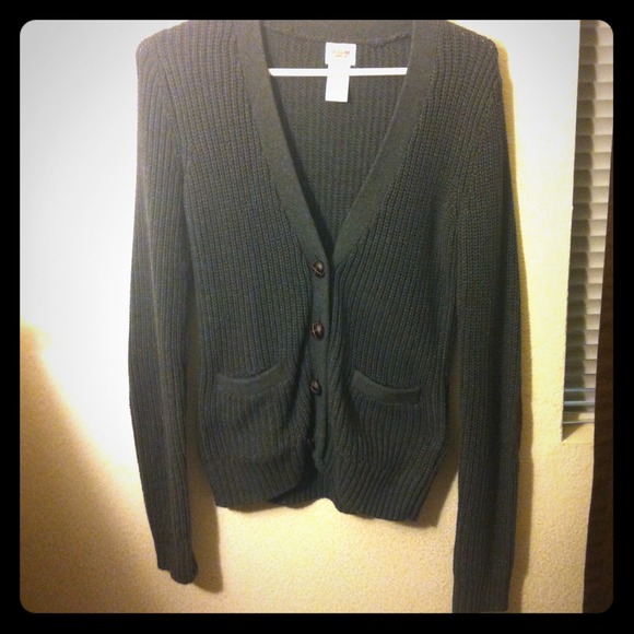 Dark Grey Cardigan