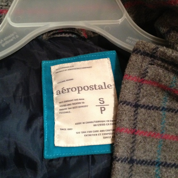 Aeropostale wool coat