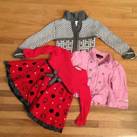 2 dresses, 1 jacket