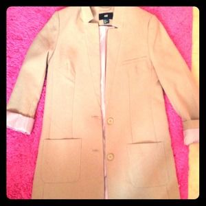 H&M size 6 mid length blazer only $30