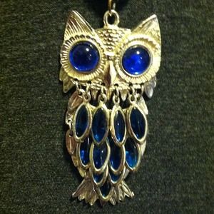 No longer available owl pendant