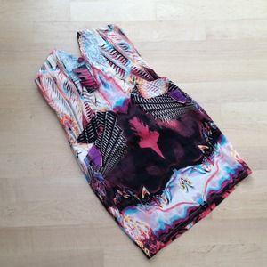 New Motel Print Dress