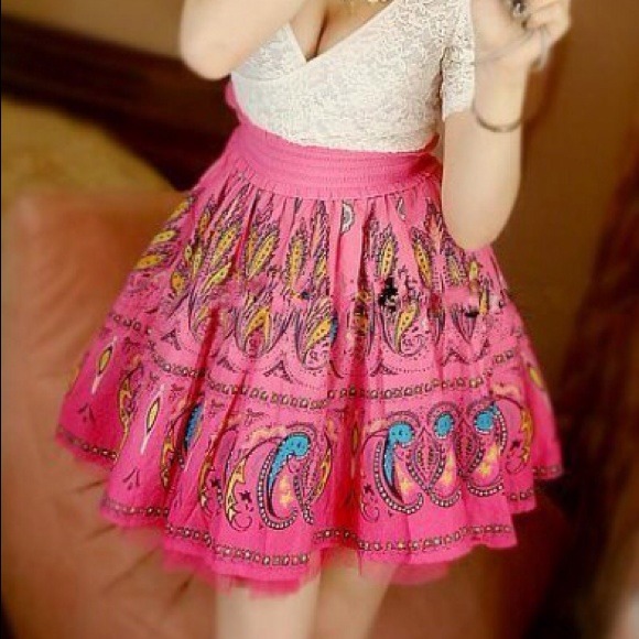 Winter sale Pink dress.  Under skirt not included.