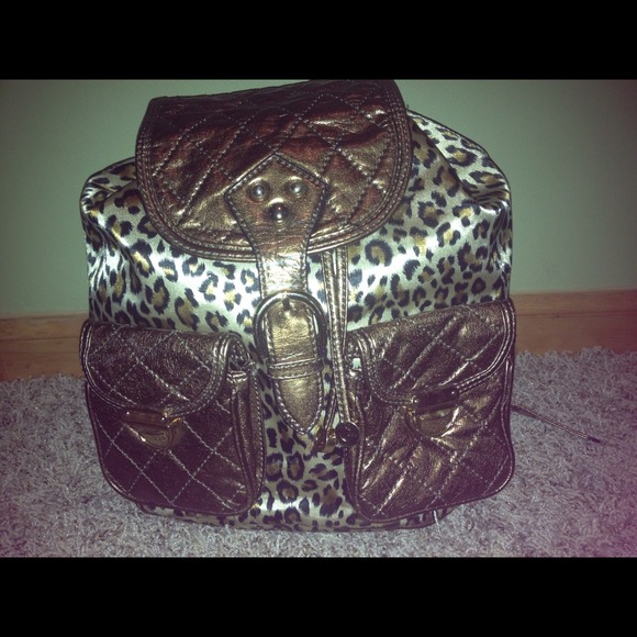 G by Guess Cheetah backpack/purse!