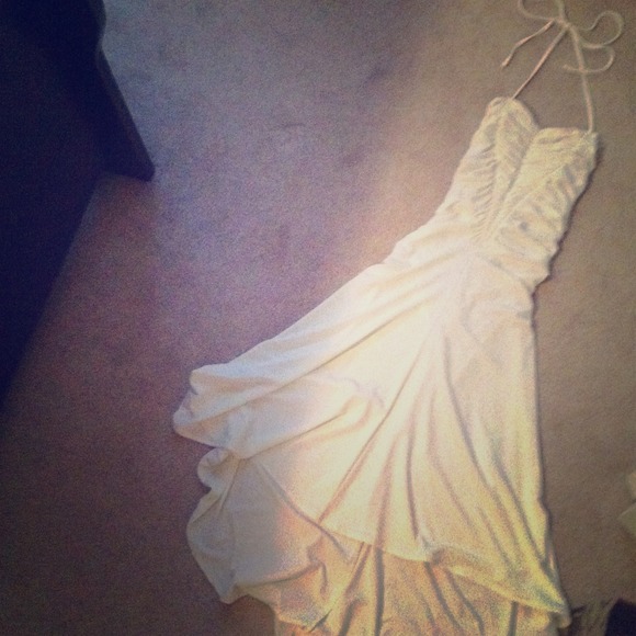 ⚡SOLD⚡Victoria's Secret White Halter Dress