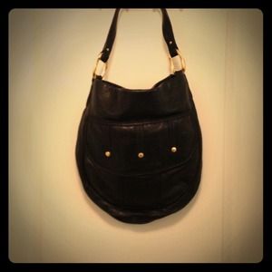 Reduced! Sigrid Olsen black leather bag