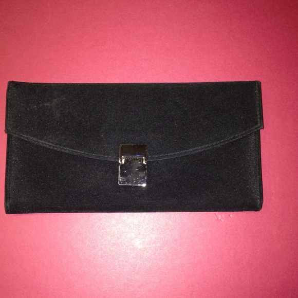 Black canvas wallet