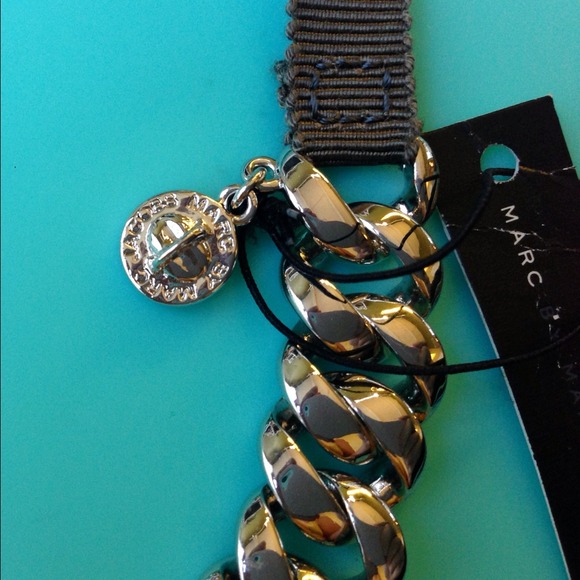 Marc by Marc Jacobs chain necklace with lace - Picture 2 of 3