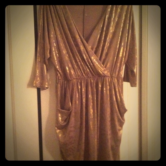 ✨SOLD✨Forever21 nude dress