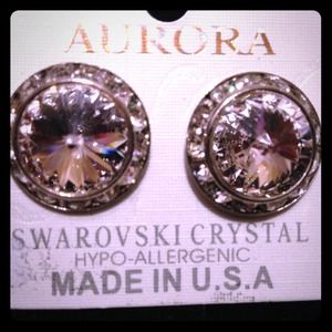 Diamond stud earrings!