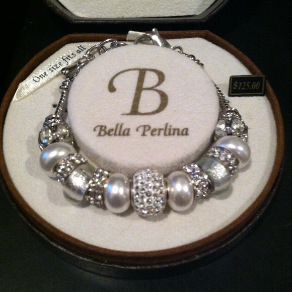 <HOLD>Bella Perlina Pandora Style Bracelet & Beads