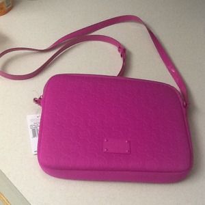 Michael Kors hot pink Ipad case like new