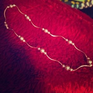 Sterling silver ankle vraclet