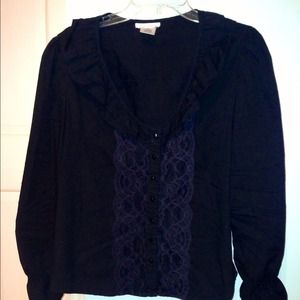 DONATED❤️ Black long sleeve button up