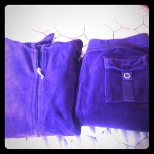 Juicy Velour Purple Tracksuit