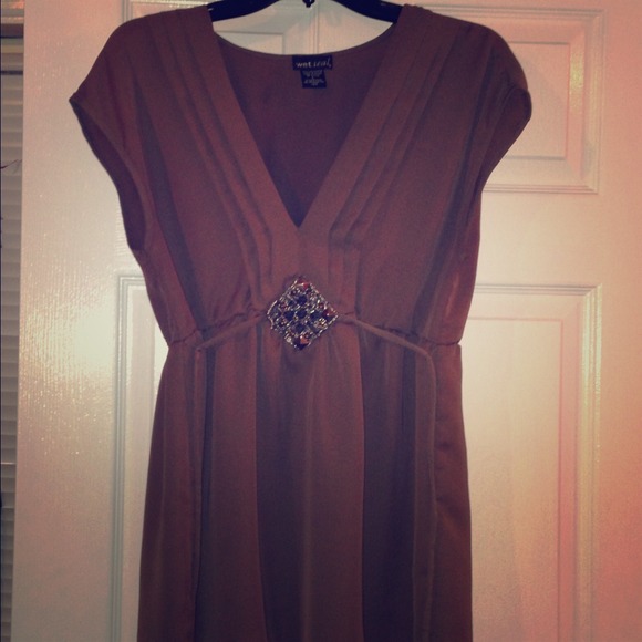 Brown Medallion Top