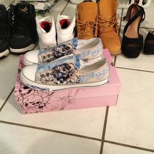 Ed Hardy shoes women's size 7