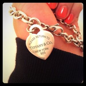 SOLD!!! Tiffany and Co. Charm bracelet with charm