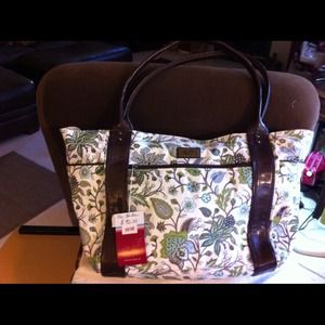 Gigi Hill Hand Bag New the Helen in the Lulu Print