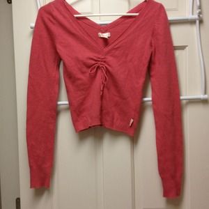 Pink Hollister sweater
