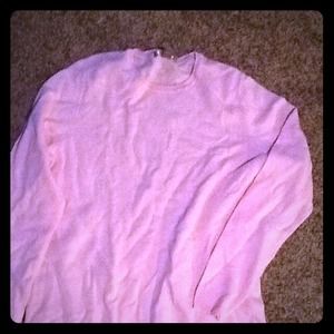 100% Cashmere Pink Sweater Never Worn