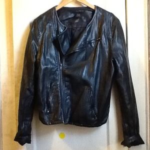 Calvin Klein leather like jacket