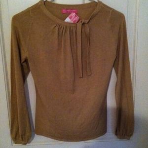 ❌SOLD❌Cute brown lightweight sweater