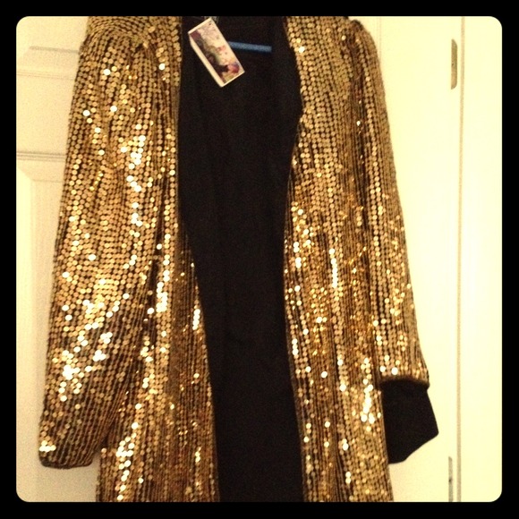 Jackets & Blazers - Sequin jacket, blazer, overcoat
