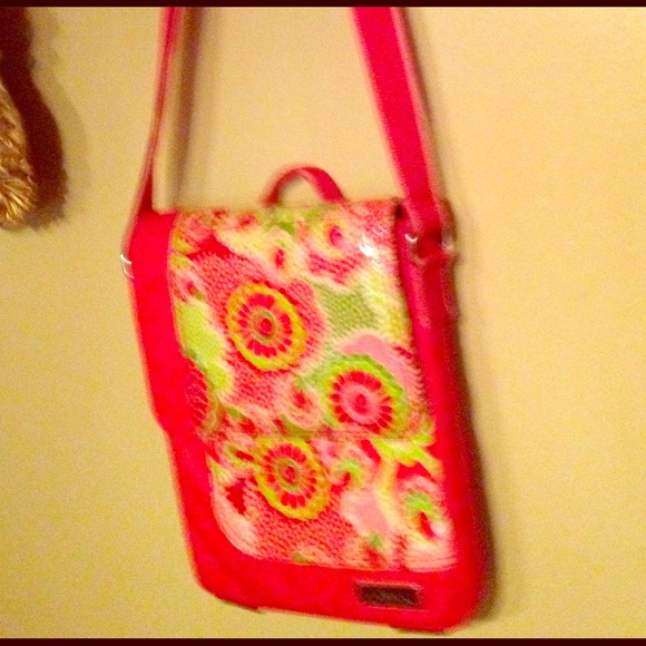 NWOT this iPad case has room for it &more&more!!