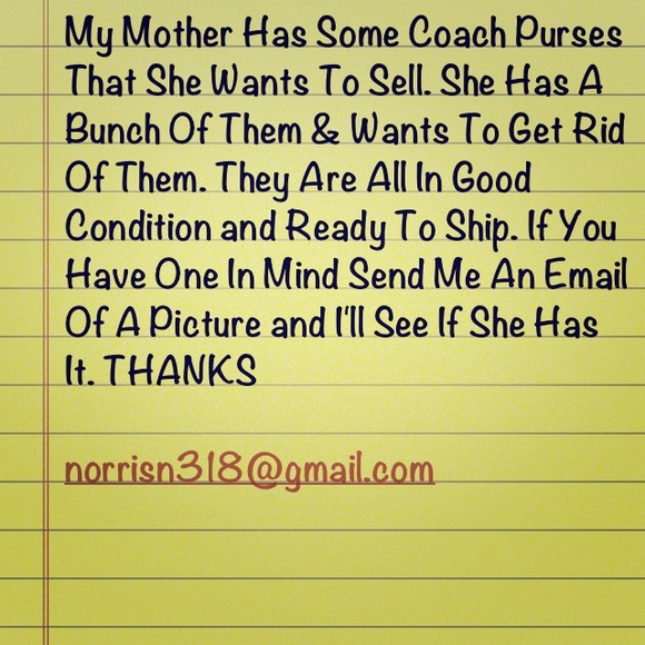 Coach Purses
